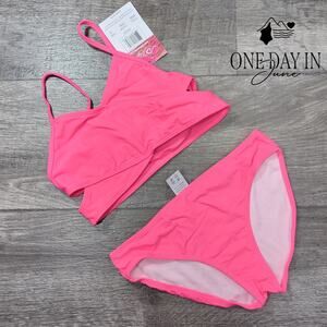 Kanu Surf Cross Front Bikini Swimsuit Size 10